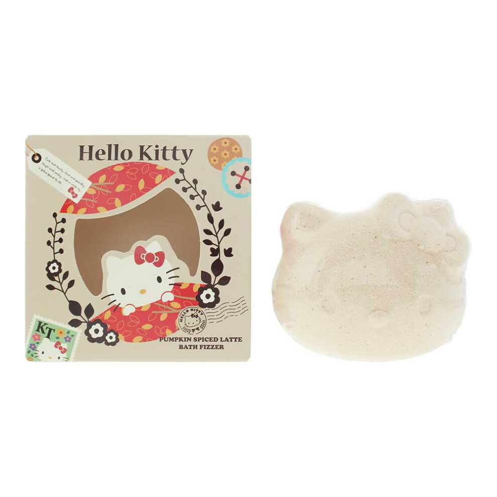 Hello Kitty Seasons Autumn Pumkin Spiced Latte Bath Fizzer 150G