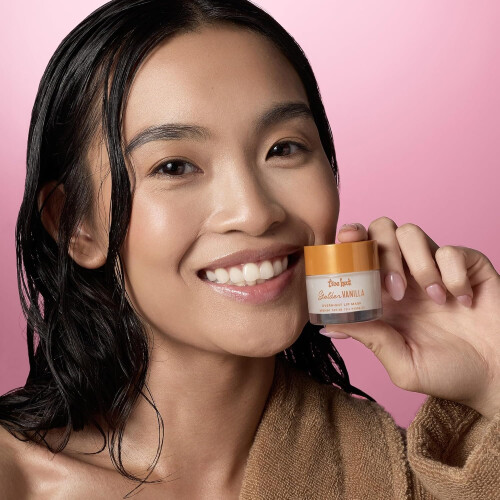 Tree Hut Golden Vanilla Overnight Lip Mask, 0.6 oz 2