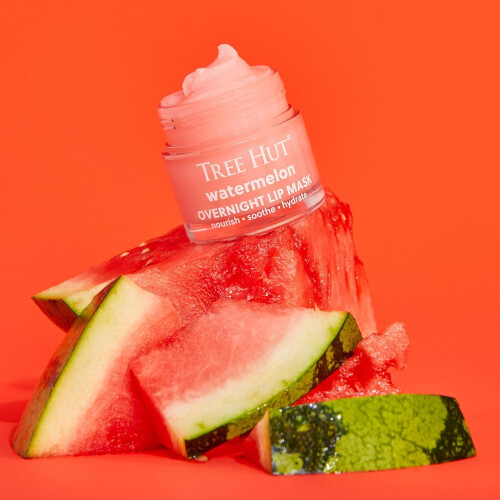 Tree Hut Watermelon Overnight Lip Mask, 0.6 oz 1