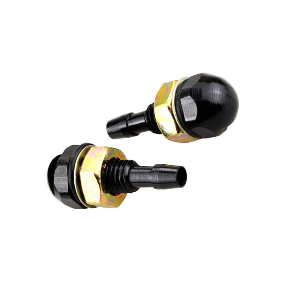 Car Universal Front Windshield Wiper Nozzle Jets Sprayer- Black 7704001146974