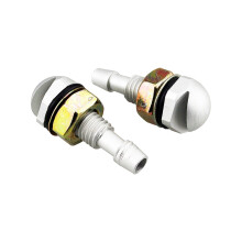 Windshield Wiper Washer Sprayer Nozzle Windscreen Washer-Silver
