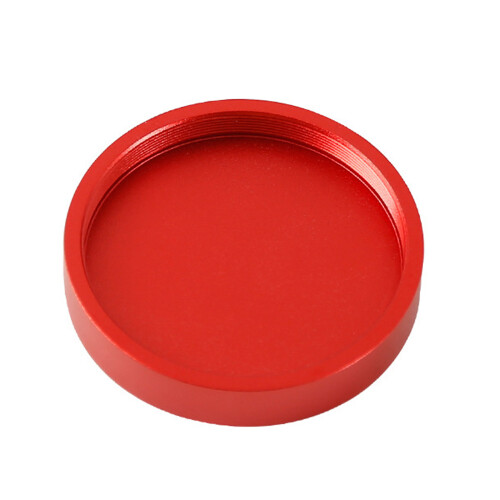 M54 Thread Metal Cap Features Lanyard and Dust Proof Seal-Red