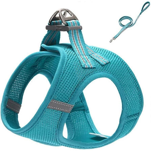 Cat Harness Leash, Reflective and Breathable Cat Vest, Adjustable Cat Leash Harness