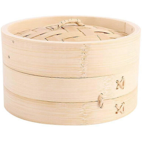 Chinese Dumplings Pastry Bamboo Steamer, Bamboo Basket Cooker Set, Kitchen Tool Cage Cakeware