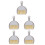 Set mini scopa e paletta, grigio chiaro, 2 pezzi 3