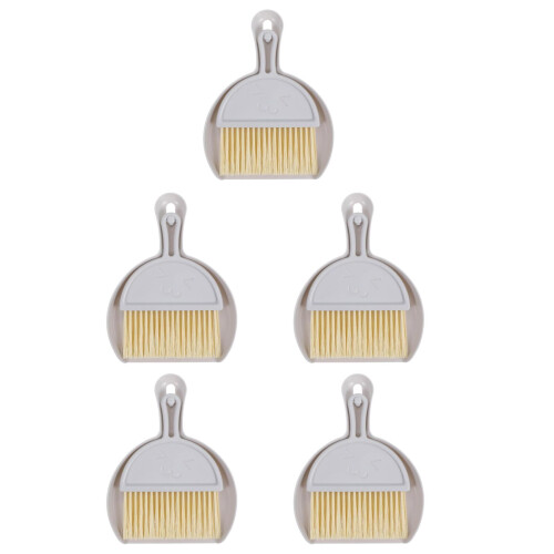 Set mini scopa e paletta, grigio chiaro, 2 pezzi 2