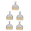 Set mini scopa e paletta, grigio chiaro, 2 pezzi 4
