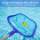 Leaf Net Swimming Pool Pool Cleaning 43x30 Cm 1