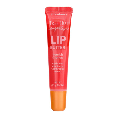 Tree Hut Strawberry Sugarlips Lip Butter, 0.52 fl oz