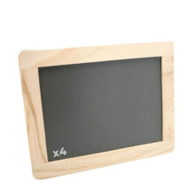 4 ardesie 21,5 x 17 cm - Bordo in legno