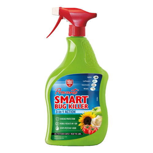 Provanto Smart Bug Killer, 1L - Fast Acting Bug Killer Spray - Stops