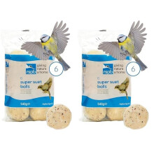 RSPB Super Suet High Energy Wild Bird Fat Balls (12
