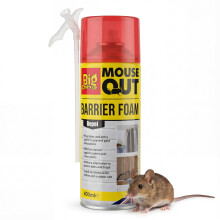 The Big Cheese Barrier Foam - 400ml Stop Mouse Access Through Holes & Gaps in Walls, Protect Cabling and Vulnerable Cavity Areas,