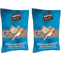 Extra Select Robin and Song Bird Feed Mix, 1 kg (Pack of