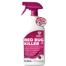 REPELEM Bed Bug Killer Spray - Large 1L Bed Bug Spray, Kills Bedbugs