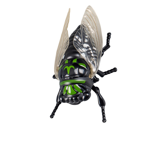 Jouet insecte créatif et réaliste à remonter pour rire,-Vert