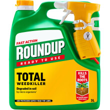 Roundup Fast Action Weedkiller, Ready to Use, Manual Spray, 3 Litre