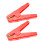 2pcs Universal Alligator Clamps Jumpers Cable-Red extra large 1