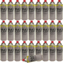 New 28 PC X MAX Flame Butane Gas Bottle CANISTERS 28PC Bottles for Cooker Heater Stove BBQ Camping Pack of 28 By SMART SHOPPING