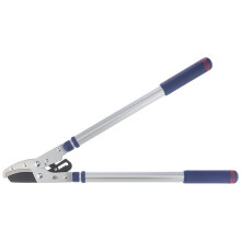 Spear & Jackson 8100RS Razorsharp Ratchet Anvil Lopper - Powerful Progressive Carbon Steel Blades for Smooth Easy Cutting - Twist & Lock Mechanism -