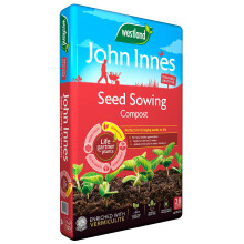 Westland John Innes Seed Sowing Compost 28L Bag - Peat Free Potting Mix for Outdoor & Indoor Plants, Vegetables, Seedlings. Enriched With Vermiculite