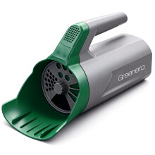 Greenera 1L Handheld Seed Spreader, Mini Lawn Spreader with Adjustable Dial Salt Spreader, Precise Application, No Assembly, Multi-Use Lawn & Garden