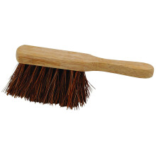 Elliott 25 cm Natural Bassine Fibre FSC Certified Hand Brush with Stiff Bristles – Heavy Duty, Ideal for Outdoor use and Stone Floors, Workshops, Wa
