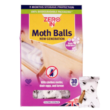 Zero In New Generation Moth Balls - Effective Moth Killer for
