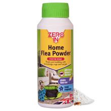 Zero In Home Flea Powder - 300 g. Off-Pet Treatment Controls Fleas and Larvae in the Home, Preventing Reinfestations. Ready-To-Use. Treats C