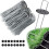 Ediesi, Weed Membrane Pegs, 100 Pcs + 16 Buffer Washer, Garden, Artificial Grass 1