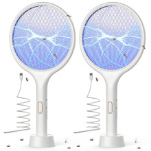 YISSVIC Electric Fly Swatter Fly Zapper Killer 4000V Mosquito Bug