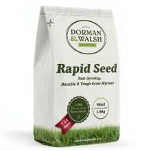 Rapid Seed 1.5 kg Quick Growing Grass Seed, Hard-Wearing and Durable Covering 90