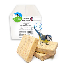 RSPB - Suet Blocks for Wild Birds, Wild Bird Food with Premium Ingredients, Made in the UK, Healthy and Nutritious, Suitable for Year-Round Feeding (