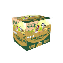Peckish Extra Goodness Suet Cake 4 Pack Box,