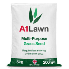 A1 Lawn, Multi-Purpose Grass Seed - Fast Growing, Hard-Wearing Lawn,