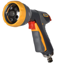 HOZELOCK - Multi-Jet Spray Gun Pro : For Intensive Use, Multi-task Gun, Ergonomic, Comfortable to Use and Robust, Lockable and Flo