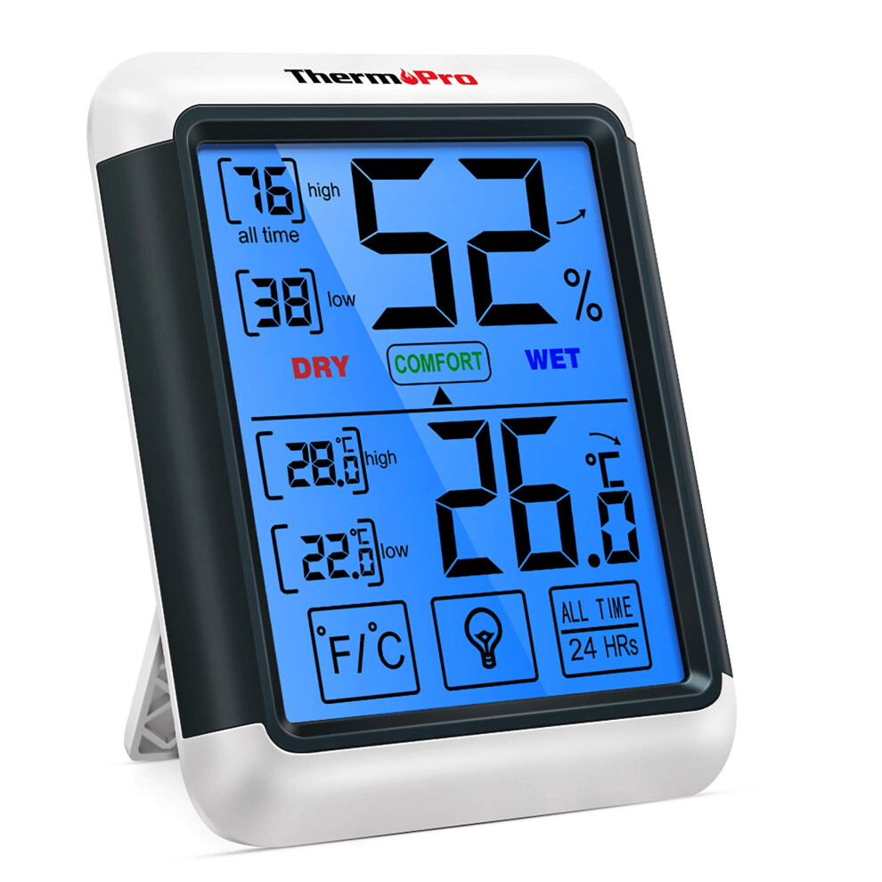 Thermopro Tp55 Digital Room Thermometer Temperature And Humidity