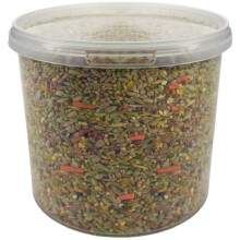 GardenersDream Premium Wild Bird Food | No Mess Garden Birds Feed | Contains Berry Suet Pellets, Sunflower Hearts and Kibbled Peanuts | Enhanced Seed