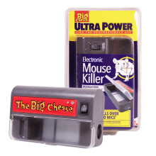 The Big Cheese Ultra Power - Electronic Mouse Killer, Quick, Effective Humane - Professional Electric Mouse Trap that Kills Instan