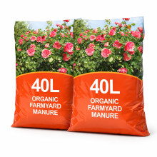 simpahome Essential Nutrients Organic Farmyard Manure - 80L
