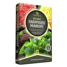 GROWMOOR Organic Farmyard Manure 50L