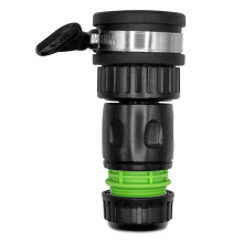 Universal Rubber Tap Connector 22-24mm Indoor and Outdoor - Includes Free Hozelock Compatible Female Connector for 1/2" or 5/8" Hose - Perfect for Ki