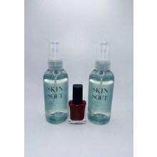 Skin So Soft Dry Oil Spray with Citronella - the Perfect Alternative to Mosquito Repellant (Pack of 2). Free Nail Polish with Every Set
