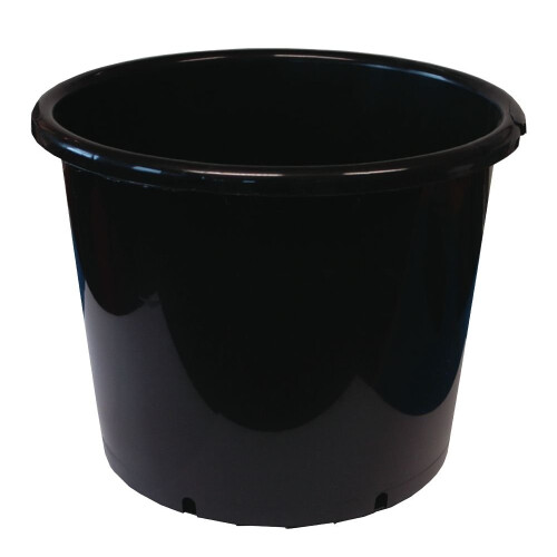 PLANT IT Round Black 15L Pot