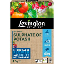 Levington Natural Sulphate of Potash for Flower & Fruit Development, 1.5KG Carto
