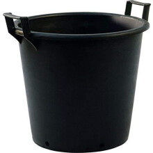 Srendi large/Extra Large/Medium/Small Black Gardens plant Pots, tree, shrub, pots with handles (1, 50L)