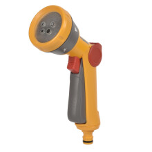 HOZELOCK - Multi-Jet Spray Gun : Ideal for Daily Use, Multi-Tasking Gun, Locking Function and Flow Control, 5 Patterns: Cone, Jet,