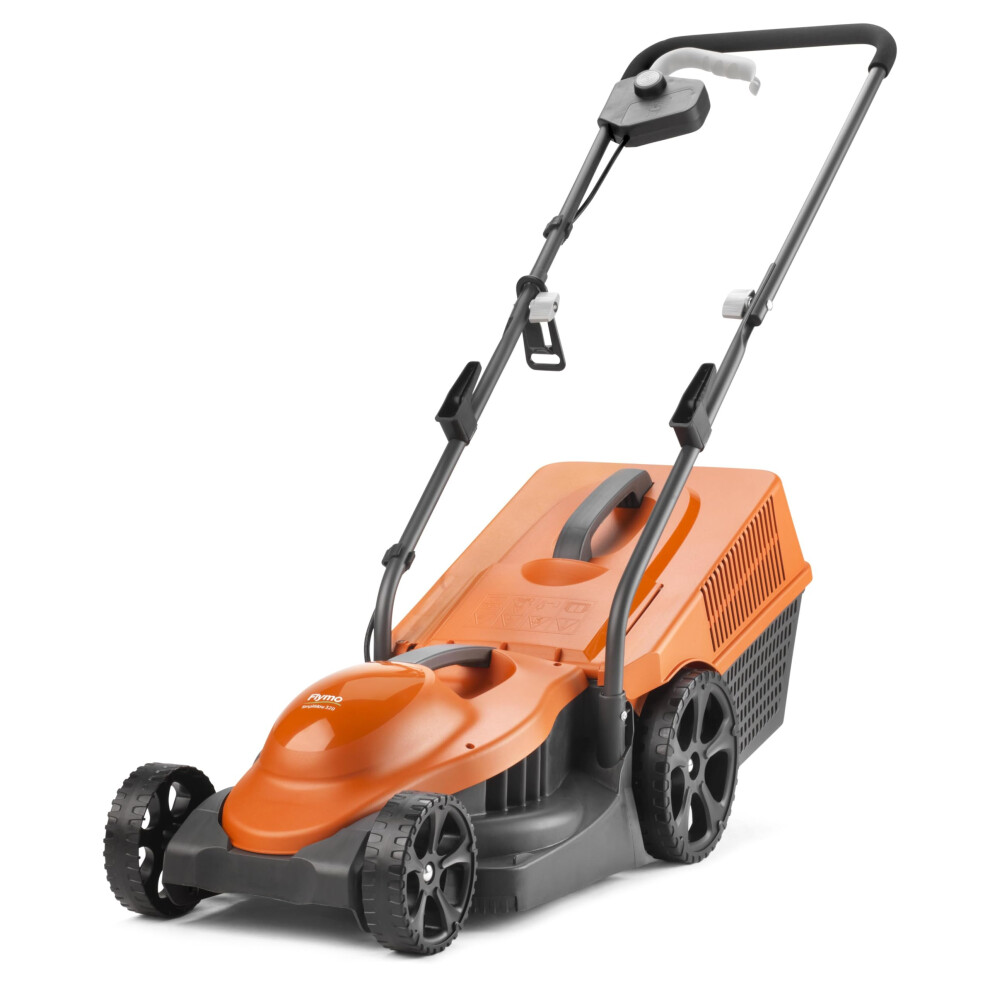 Flymo Simplimow 320 Wheeled Electric Lawnmower - 1000 W Motor, 32 Cm