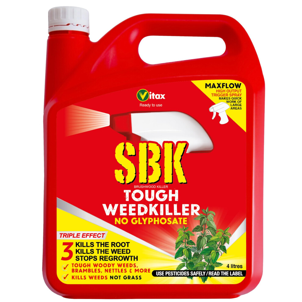 Vitax Sbk Brushwood Killer Tough Weedkiller, Kills Down To The Roots,