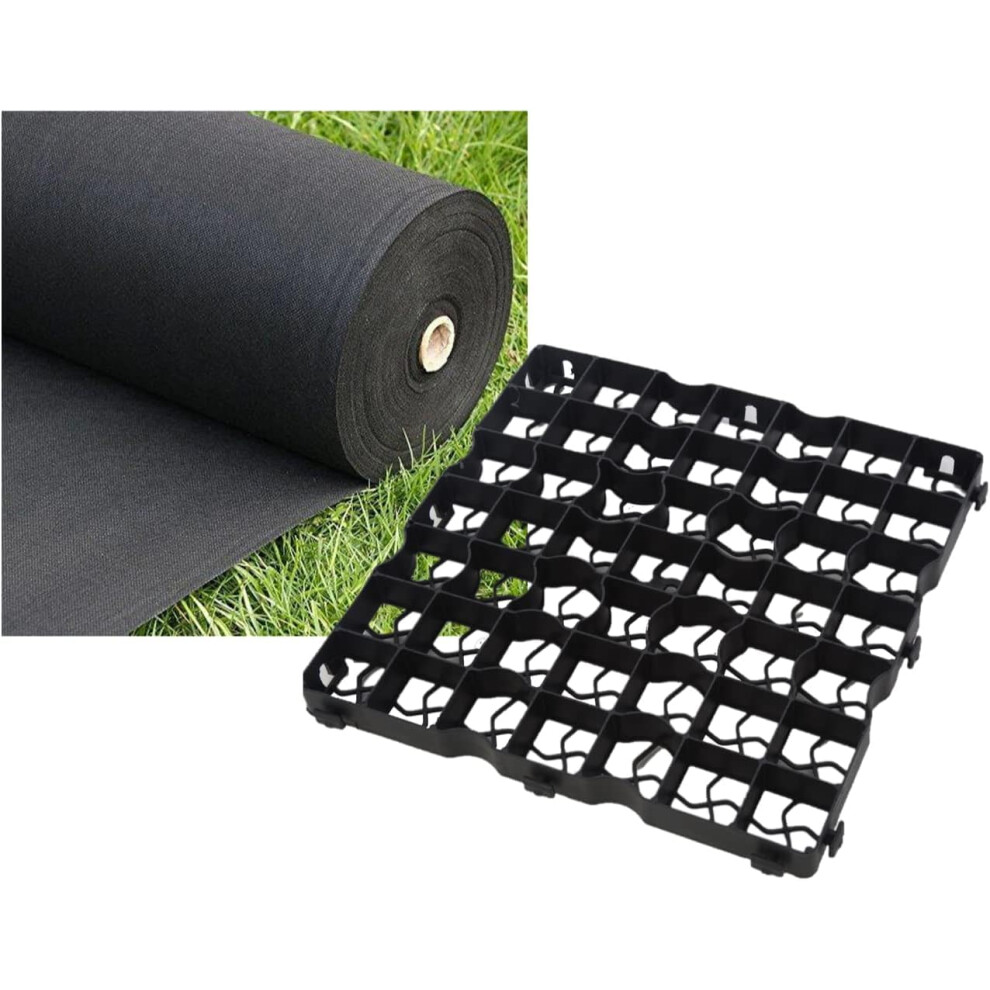Fxdm Gravel Grid Shed Base - Plastic Grid For Driveways, Garden 57899329